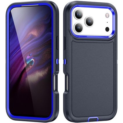 Mobigear Rugged iPhone 18 Pro Max Hard Case Back cover Shockproof - Dark Blue