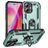 Mobigear Armor Ring iPhone 16 Plus Hardcase Back cover Antiurto con anello - Verde