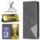 Mobigear Rhombus Slim Motorola Moto G71 5G Lompakkokotelo - Musta