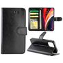 Mobigear Wallet iPhone 12 Funda tipo libro Cartera - Negro