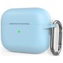 Mobigear Classic Apple AirPods Pro 2 Cover Silicone flessibile - Celeste