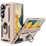 Mobigear Armor Ring Samsung Galaxy Z Fold 6 Plástico rígido Capa traseira Antichoque com anel - Laranja
