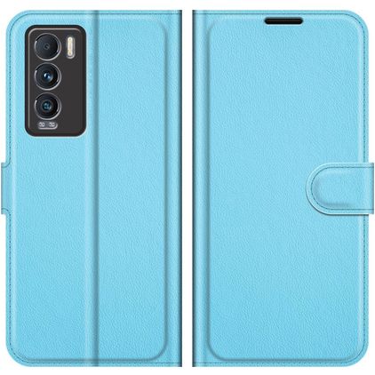 Mobigear Classic Realme GT Master Edition Funda tipo libro Cartera - Azul