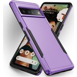 Mobigear Heavy Armor Google Pixel 7 Pro Hårdt Bagsidecover Stødsikkert - Lilla