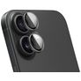 Mobiparts iPhone 16 Panssarilasi Kameran linssinsuoja - Suojakuoren kanssa yhteensopiva
