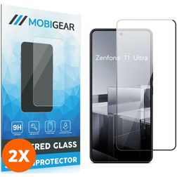 Mobigear Premium ASUS Zenfone 11 Ultra Cristal templado Protector de pantalla - Compatible con fundas (pack de 2)