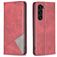 Mobigear Rhombus Slim Samsung Galaxy S24 Plus Pungetui - Rød