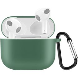 Mobigear Classic Apple AirPods 3 Pouzdro Flexibilní Silikon - Zelená