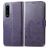 Mobigear clover Sony Xperia 5 IV Pungetui med Seddelrum - Lilla
