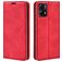Mobigear Retro Slim Motorola Moto E13 Cover a libro portafoglio - Rosso