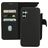Mobiparts Samsung Galaxy A34 Cover Ægte læder Aftageligt 2-i-1-pungetui med Seddelrum - Sort