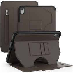 Mobigear Magnetic Folio iPad 11 (2025) Pungetui + Stylus-holder - Brun