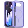 Mobigear Shockproof Google Pixel 9a MagSafe Hard Case Back cover - Purple