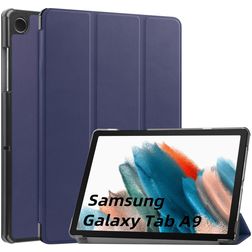 Mobigear Tri-Fold Samsung Galaxy Tab A11 Capa livro - Azul escuro