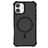 Mobigear Armor Shield iPhone 16 MagSafe Funda Plástico rígido Carcasa - Negro