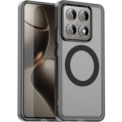 Mobigear Shockproof Xiaomi 14T MagSafe Fodral Hårdplast Skal - Svart