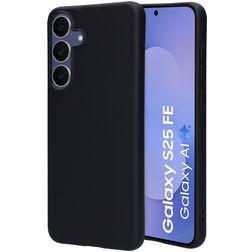 Mobiparts Samsung Galaxy S25 FE Silikon Etui plecki - Czarny
