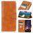 Mobigear Classy iPhone 14 Pro Max Funda tipo libro Cartera - Coñac