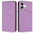 Mobigear Frosted Flip iPhone 17 Lompakkokotelo + Setelitasku - Violetti