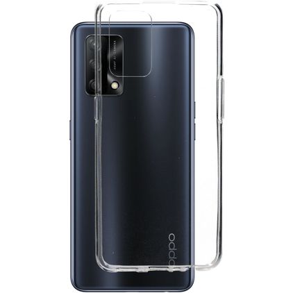 Mobiparts Classic Clear OPPO A74 4G Flexible TPU Back cover - Clear