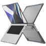 Mobigear Shockproof MacBook Pro 14 pulgadas (2021-2026) Carcasa rígida para MacBook - Gris - Modelo A2442 / A2779 / A2918 / A2992 / A3401 / A3112 / A3434 / A3427 / A3426