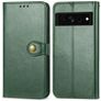 Mobigear Snap Button Google Pixel 7 Pro Lompakkokotelo + Setelitasku - Vihreä