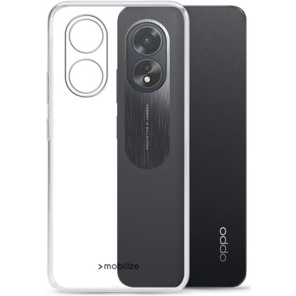 Mobilize Gelly Transparentní OPPO A38 Flexibilní TPU Zadní kryt - Průhledná