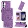 Mobigear Sunflower Samsung Galaxy S24 Plus Etui z klapką typu portfel - Fioletowy