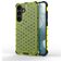 Mobigear Honeycomb Samsung Galaxy S24 Hard Case Back cover Shockproof - Green