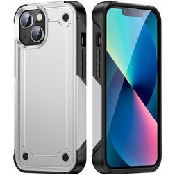 Mobigear Slim Armor iPhone 14 Plus Hard Case Back cover Shockproof - White