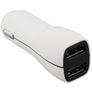 Xccess Dual USB Autolaturi 2,1A - Valkoinen