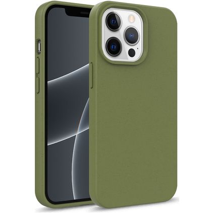 Mobigear Bio iPhone 13 Materiał ekologiczny Etui plecki - Olive