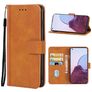 Mobigear Wallet OPPO Reno 7 Lite Knížkové pouzdro Peněženka - Hnědá