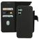Mobiparts Samsung Galaxy A34 Capa Pele genuína Capa livro 2 em 1 com capa traseira amovível Carteira - Preto