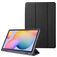 Mobigear Tri-Fold Samsung Galaxy Tab S6 Lite Funda tipo libro + Portalápices - Negro