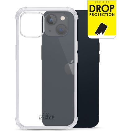 My Style Protective Flex Transparente iPhone 13 TPU flexível Capa traseira Antichoque - Transparente