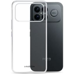 Mobilize Gelly Clear POCO F9 Ultra Elastyczne TPU Etui plecki - Przezroczysty