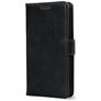 Mobilize Wallet Samsung Galaxy S25 FE Pele genuína Capa livro Carteira - Preto