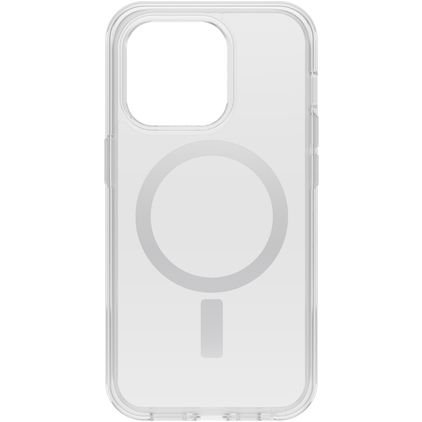 OtterBox Symmetry Plus Transparente iPhone 14 Pro MagSafe Plástico rígido Capa traseira Antichoque - Transparente