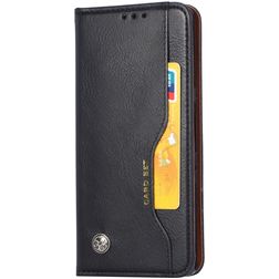 Mobigear Card Set Sony Xperia 5 Lompakkokotelo + Setelitasku - Musta
