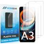 Mobigear Xiaomi Redmi A3 Película de ecrã em plástico - Compatível com capas (Pack de 3)