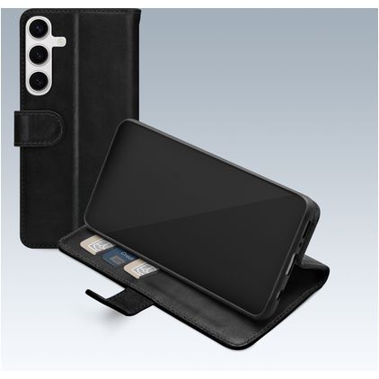 Mobilize Premium Gelly Samsung Galaxy S26 Capa livro Carteira - Preto