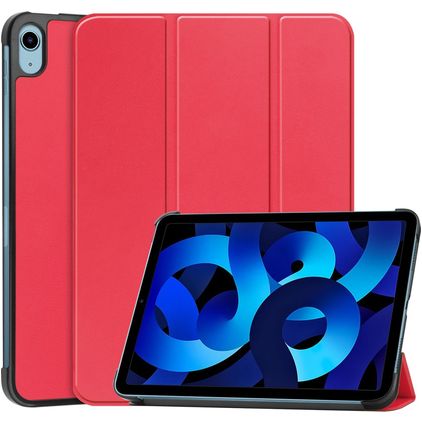 Mobigear Tri-Fold iPad 10 (2022) Pungetui - Rød