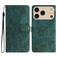 Mobigear Butterfly iPhone 17 Pro Pungetui med Seddelrum - Grøn