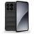 Mobigear Bumpy Xiaomi 15 TPU flexível Capa traseira - Preto