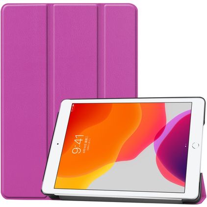 Mobigear Tri-Fold iPad 9 (2021) Plånboksfodral - Lila