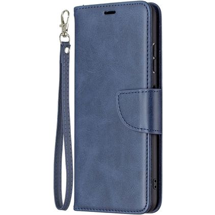 Mobigear Excellent Samsung Galaxy A22 5G Capa livro Carteira - Azul