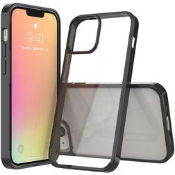 Mobigear Crystal iPhone 13 Kova Suojakuori - Musta