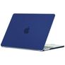 Mobigear Matte MacBook Air 13 Inch (2022-2026) Hardshell MacBook Case - Dark Blue - Model A2681 / A3113 / A3240 / A3449