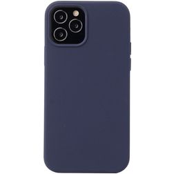 Mobigear Rubber Touch iPhone 13 Pro Silicone Back cover - Blu scuro